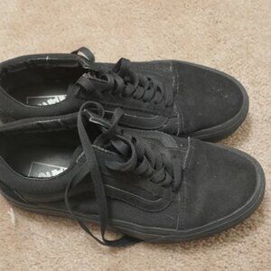 Vans Platform Triple Black Ward Sneakers 8